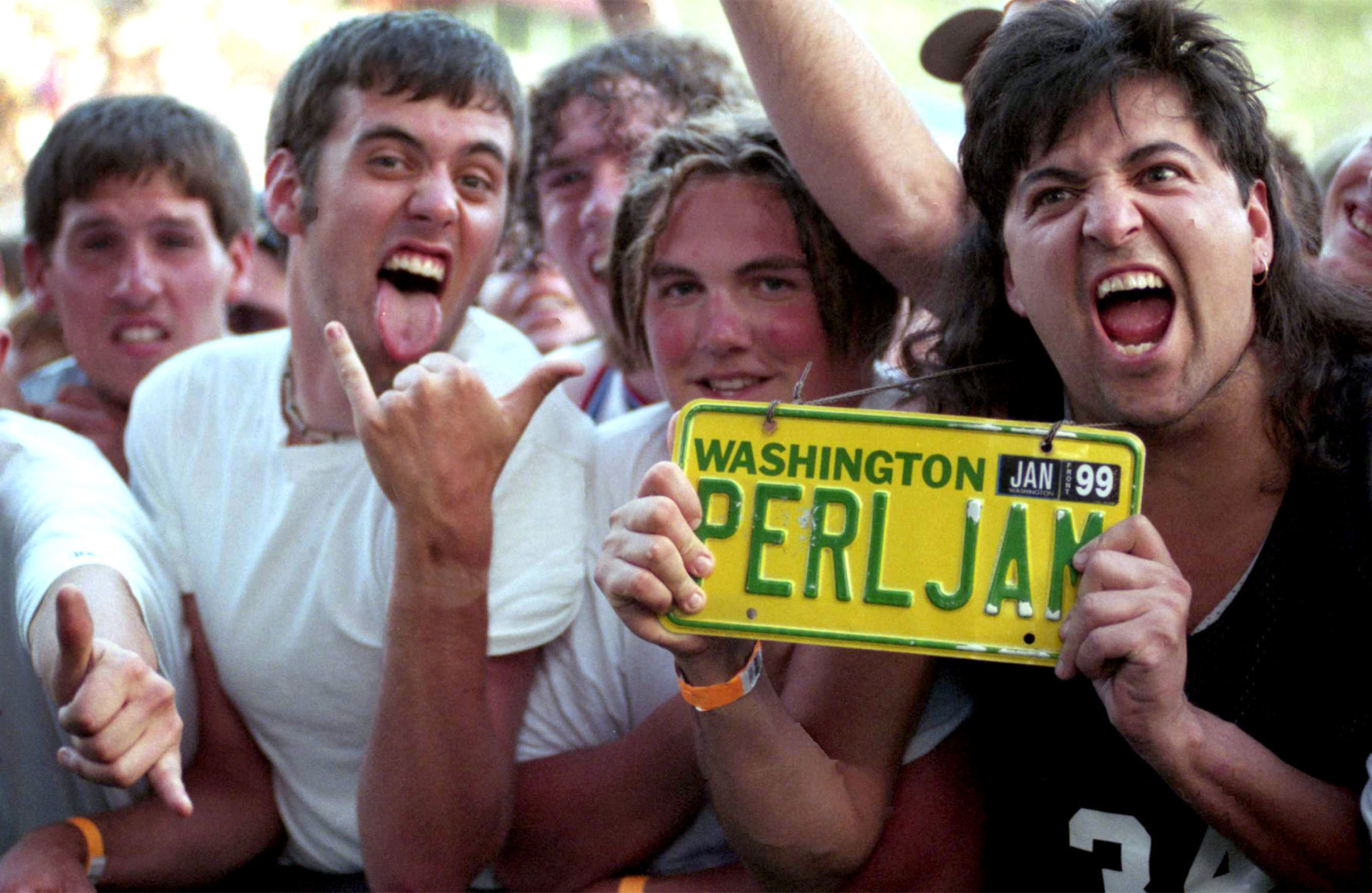 Pearl Jam Washington Grizzly Stadium 1998
